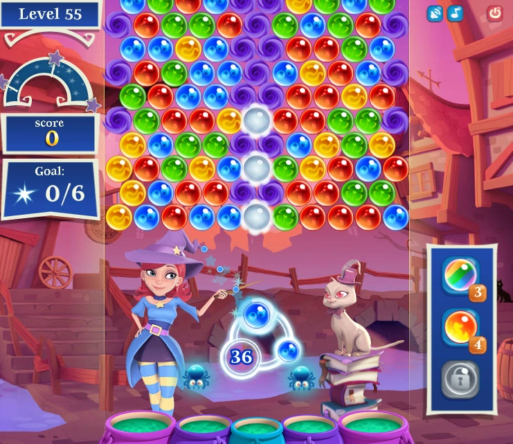 Level 55/Versions Bubble Witch 2 Saga Wiki