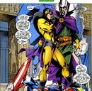 Henry Pym (Earth-616) working with Nathaniel Richards (Immortus) (Earth-6311) from Avengers Forever Vol 1 8.jpg