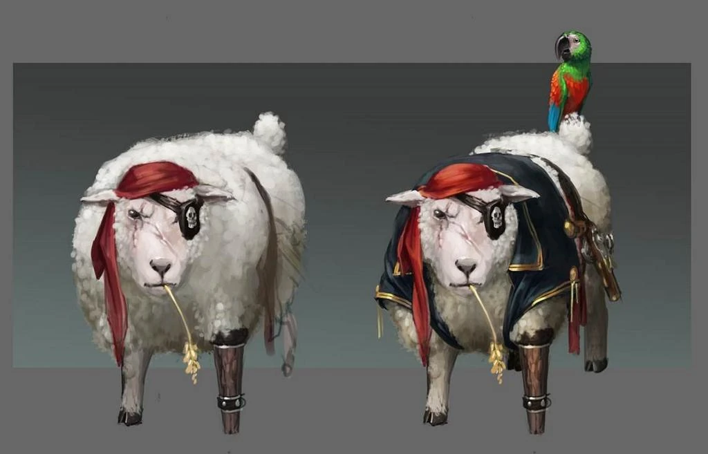 Pirate sheep - The RuneScape Wiki - Wikia