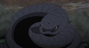 Aoda invocado por Sasuke