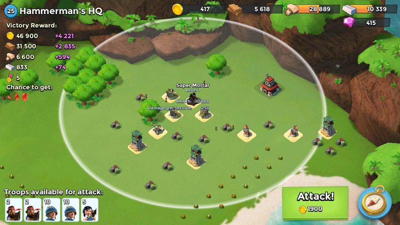 Lt. Hammerman Boom Beach Wiki