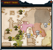 Spirit tree teleport interface