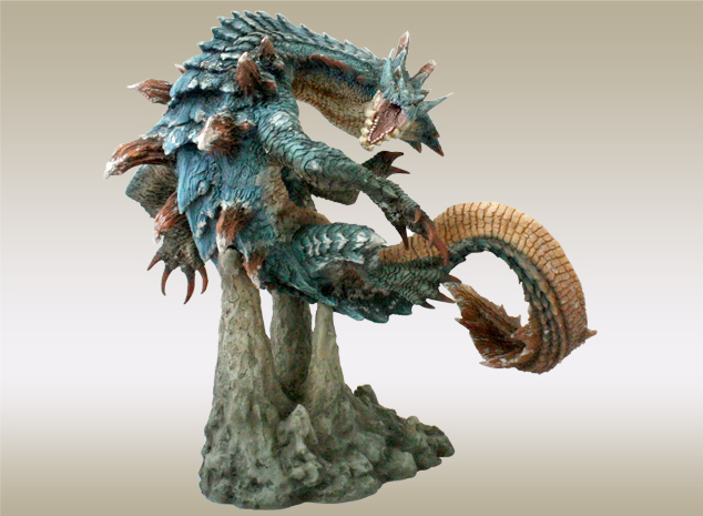 monster hunter lagiacrus statue