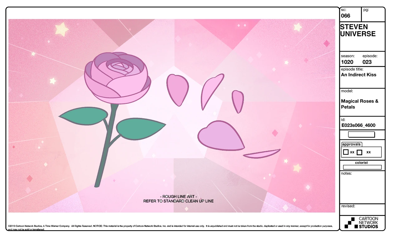 Image Magical Roses and Petals Model Sheet.jpg Steven Universe Wiki