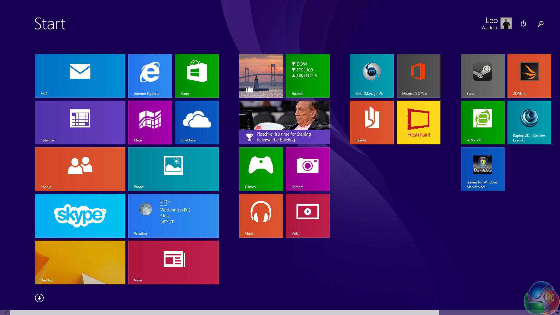 Windows 8 Metro Image Changer Javascript