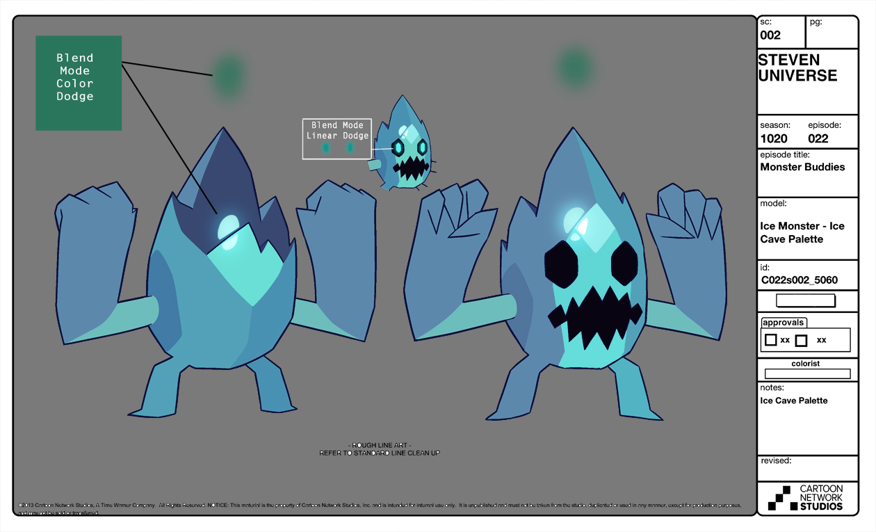 Image Ice Monster Model Sheet.jpg Steven Universe Wiki Wikia