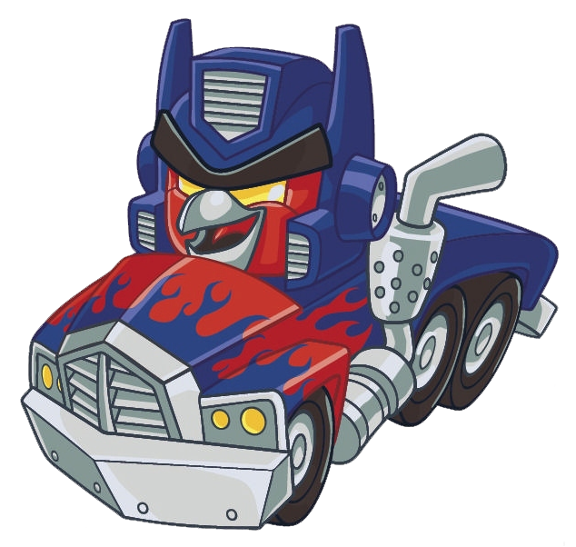 transformers optimus prime red