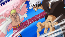 Doflamingo vs. Law