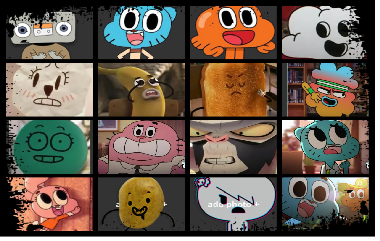 crazy world of gumball characters