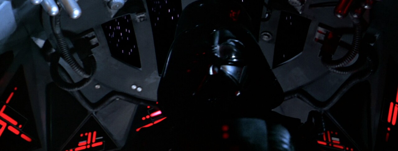 power of the force darth vader tie fighter