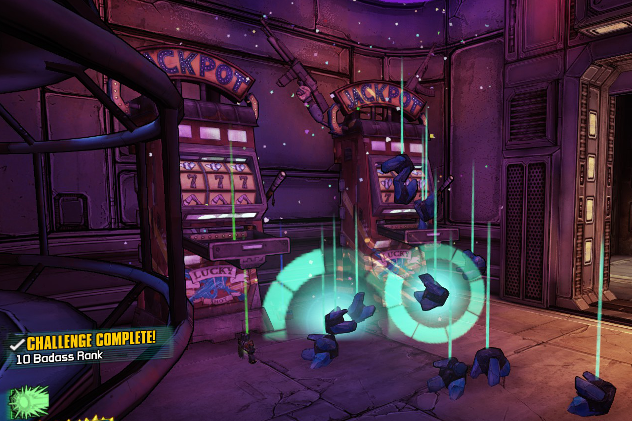 Slot machines in borderlands 2