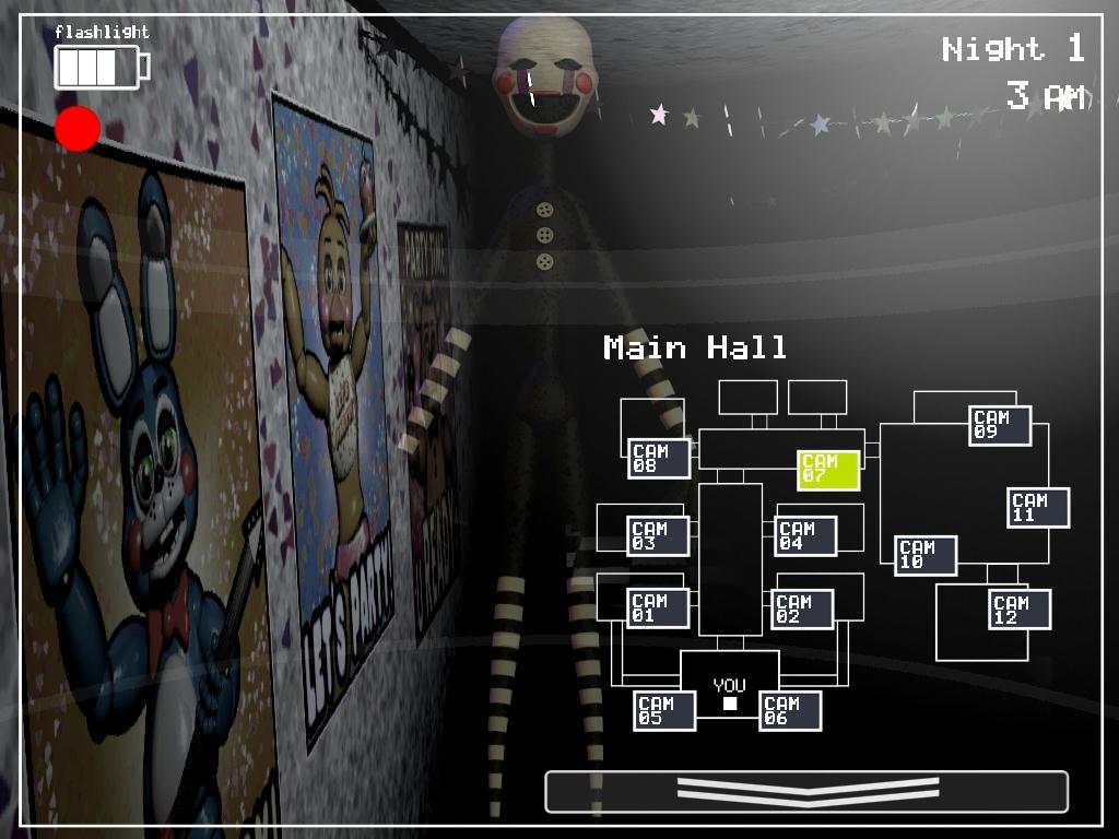 fnaf 2 all animatronics attack