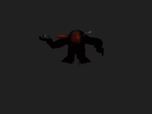 rockstar foxy jumpscare gif