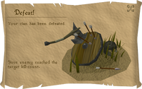 Clan Wars Defeat