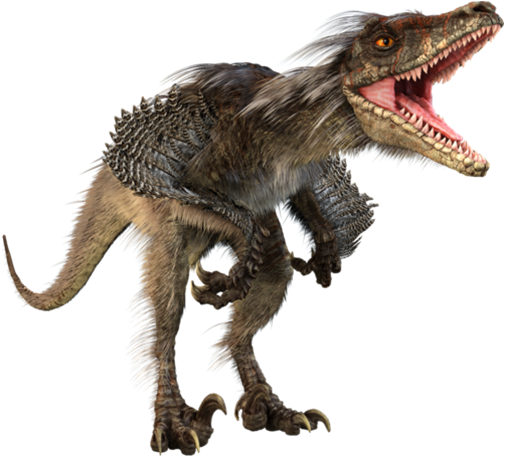 dino king velociraptor