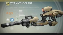 VexMythoclast FusionRifle