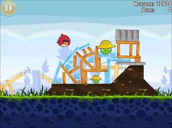 Official Angry Birds Walkthrough The Big Setup 9-5