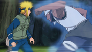 A attacks Minato