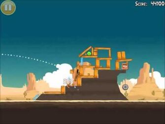 Official Angry Birds Walkthrough Ham 'Em High 12-8