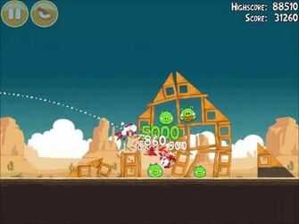 Official Angry Birds Walkthrough Ham 'Em High 13-6