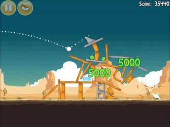 Official Angry Birds Walkthrough Ham 'Em High 13-11