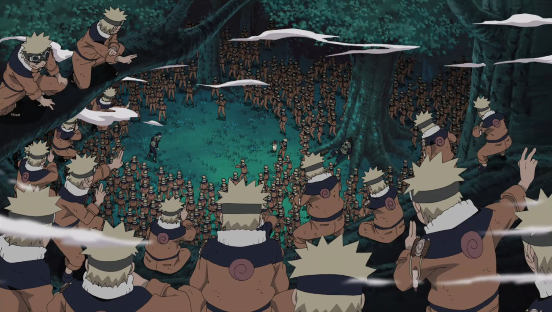 Multiple Shadow Clone Technique - Narutopedia - Wikia