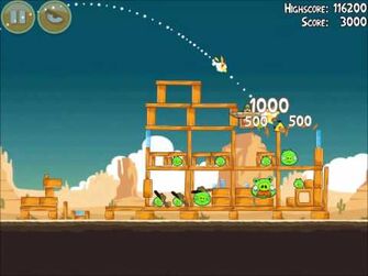 Official Angry Birds Walkthrough Ham 'Em High 14-1