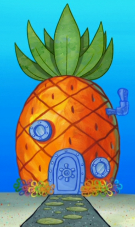 SpongeBob's pineapple house in Season 8-4