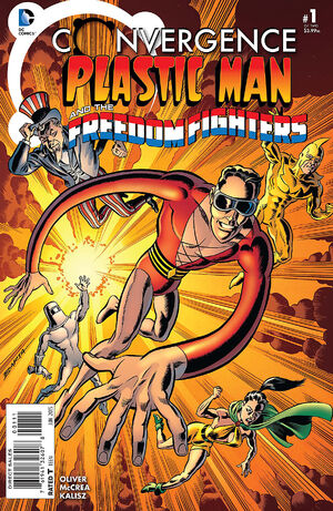 Cover for Convergence: Plastic Man and the Freedom Fighters #1 (2015)