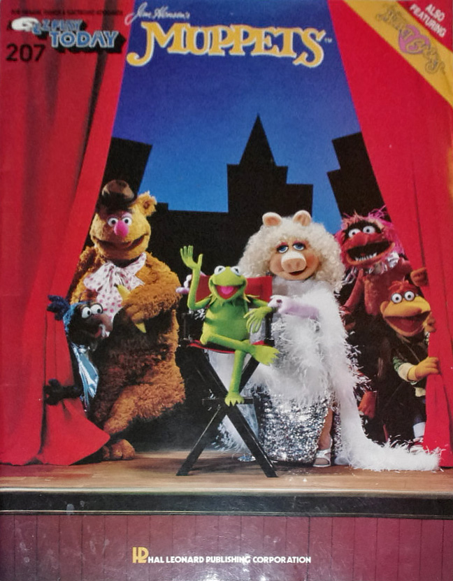 Muppets sheet music 01