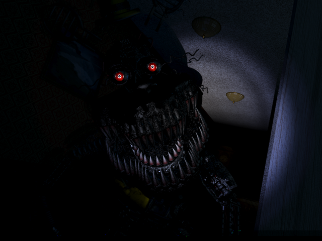 Nightmare Fredbear, FNaF World Wikia