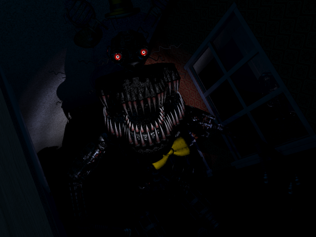 FNaF 4 - Nightmare Fredbear (Fan-Made) by DaHooplerzMan on DeviantArt