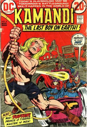 Cover for Kamandi #4 (1973)