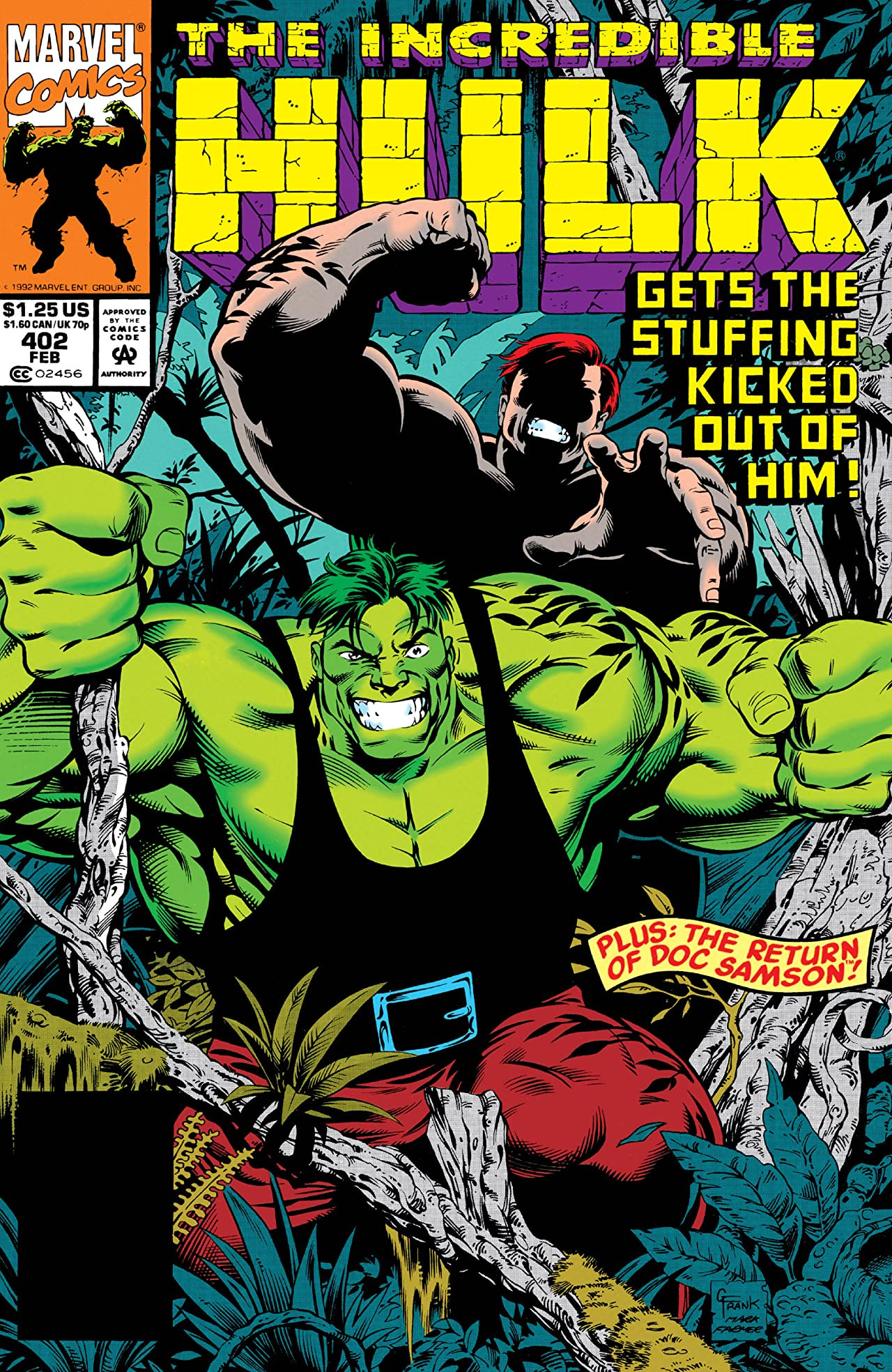 Incredible Hulk Vol 1 402 - Marvel Comics Database