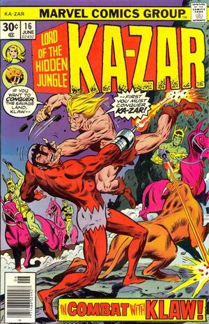 Ka-Zar Vol 2 16