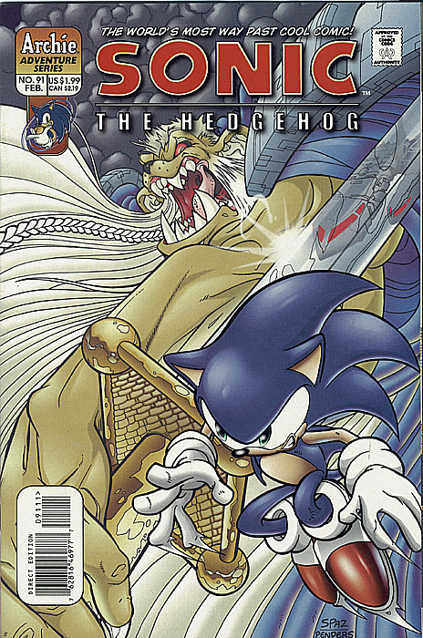 Archie Sonic the Hedgehog Issue 91 - Mobius Encyclopaedia - Sonic the ...