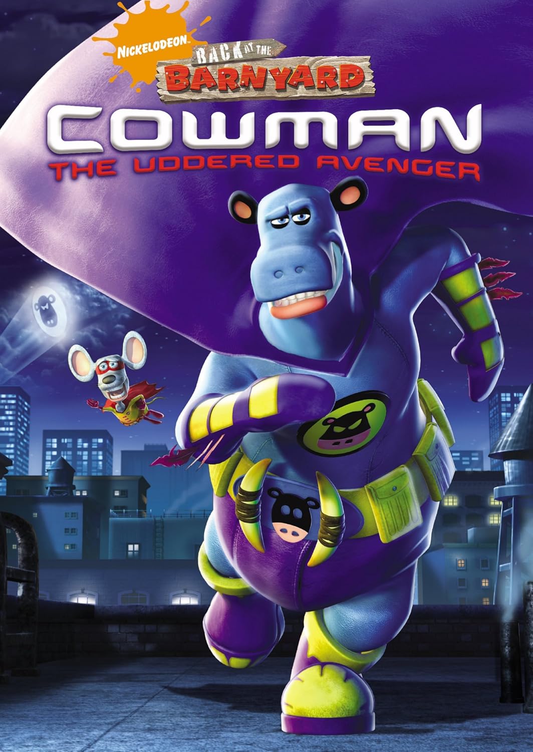 Image - Barnyard DVD = Cowman The uddered avenger.jpg - Nickelodeon - Wikia