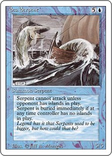 Sea Serpent - The Magic: The Gathering Wiki - Magic: The Gathering ...