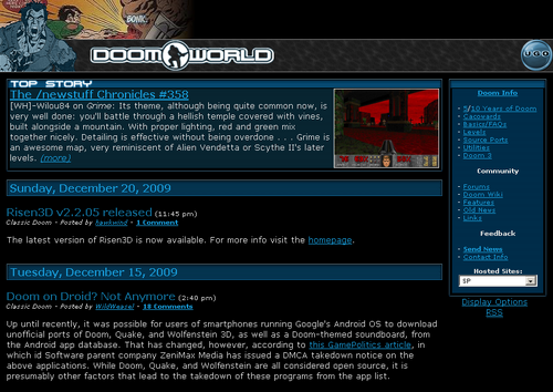 Doomworld - The Doom Wikia - Doom, Doom 2, Doom 3, and more