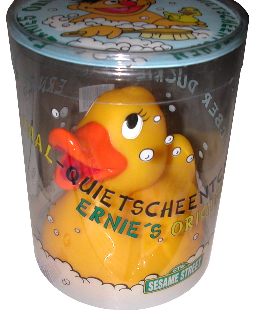 Sesame Street Ernie S Rubber Duckie By Knickerbocker - vrogue.co