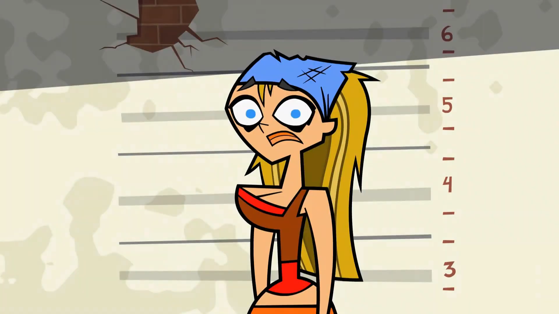 Total Drama Lindsay Falling