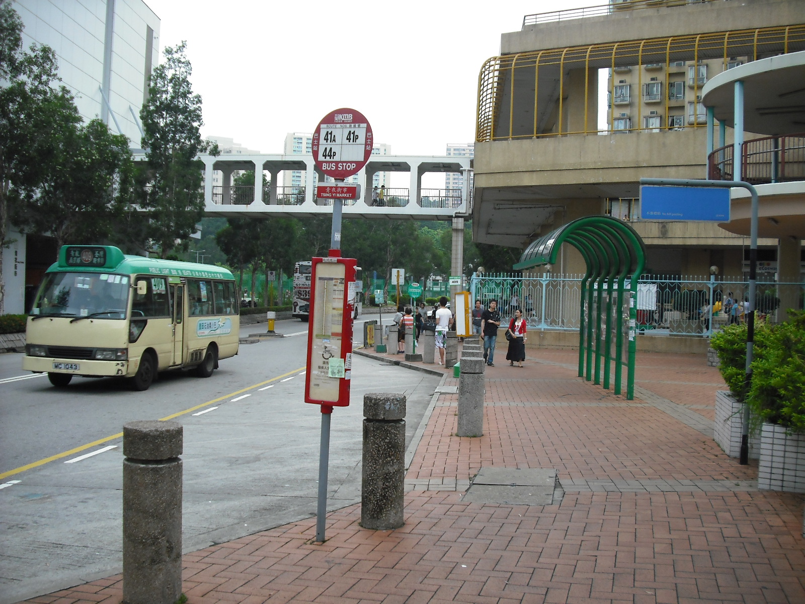 青衣街市 (青綠街) - 香港巴士大典