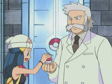 Professor Rowan (anime) - The Pokémon Wiki