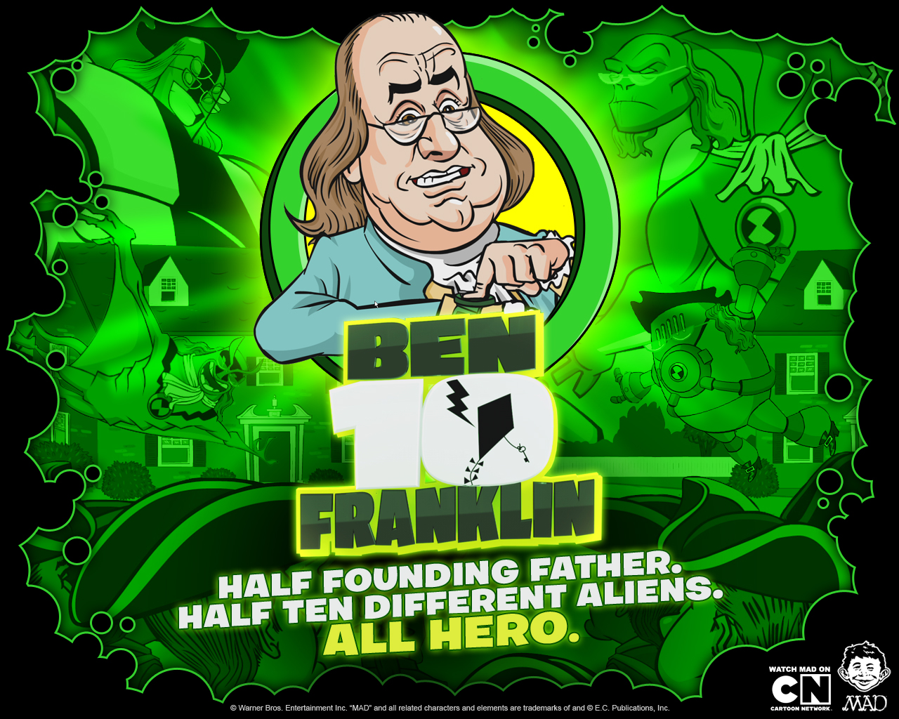 Benjamin Franklin (MAD) - Cartoon characters Wiki