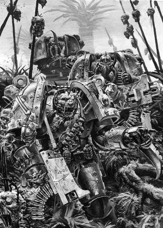 Image - Nurgle Plague Marines.jpg - Warhammer 40K Wiki - Space Marines ...