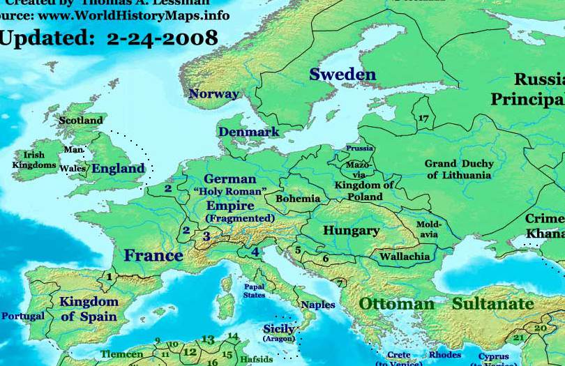 Europe - Wiki Atlas of World History