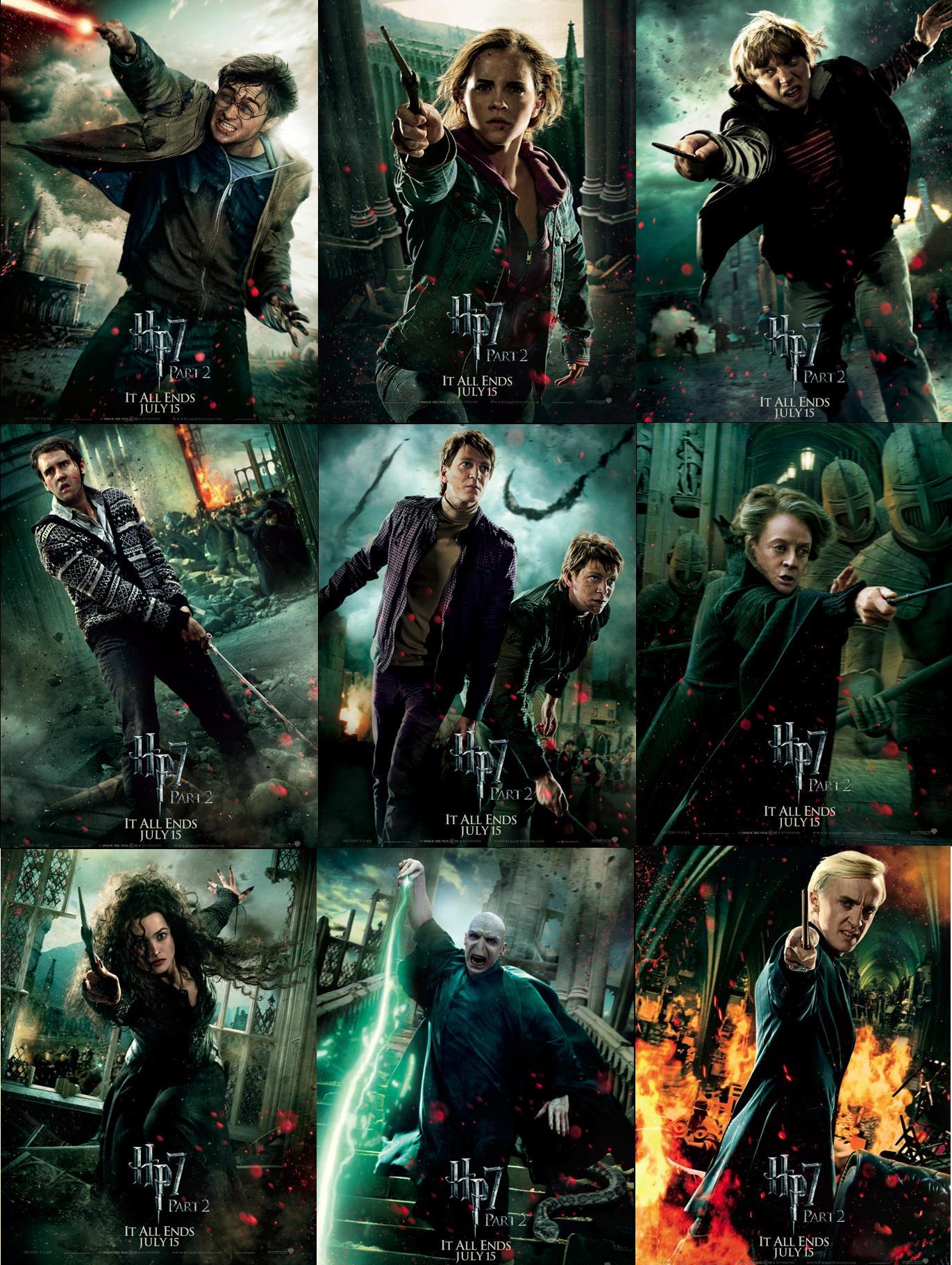 [17++] Astonishing Harry Potter Collage Wallpapers