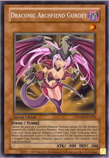 Draconic Archfiend Gundey - Yu-Gi-Oh Card Maker Wiki - Cards, decks ...