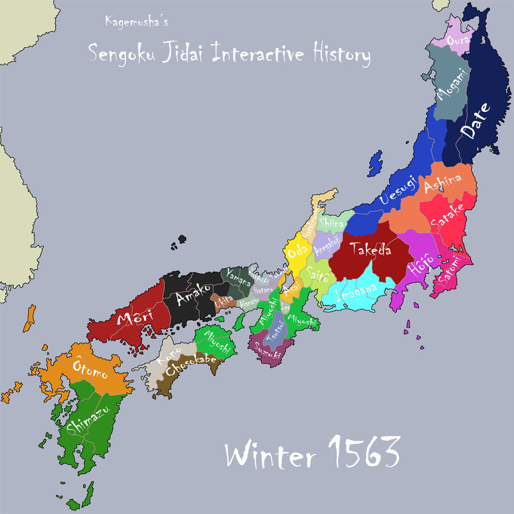 Maps of Japan - Alternative History