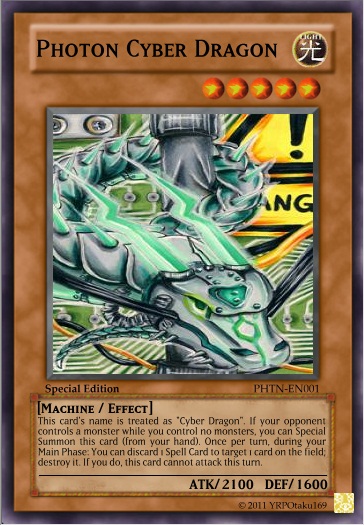 Image - Photon Cyber Dragon Card.jpg - Yu-Gi-Oh Card Maker Wiki - Cards ...